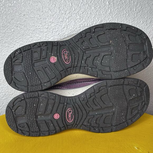 Chaco Sneakers Rum Raisin Canvas Low Top Lace Hiking Shoes Trainers Womens 7.5 - Picture 9 of 16